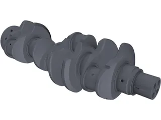 Crankshaft 3D Model