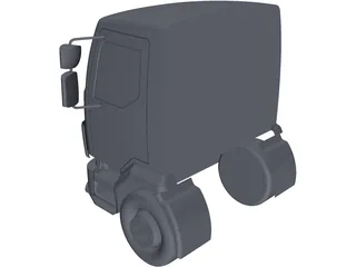 Volvo FL Cabin 3D Model