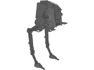 Star Wars ATST 3D Model