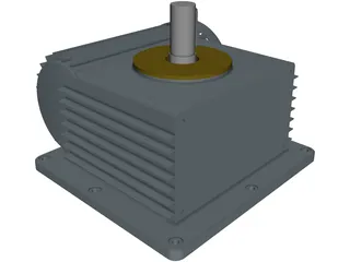 Electric Motor 3D Model