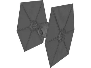 Star Wars Tie Fighter 3D Model