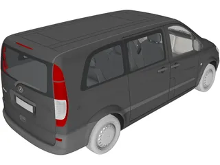 Mercedes-Benz Vito (2005) 3D Model