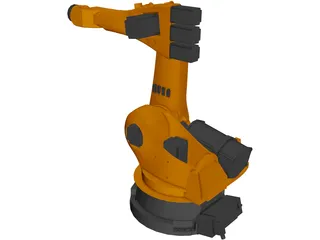 Kuka KR100-140 Robot 3D Model