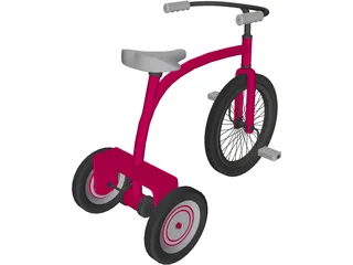 Tricycle 3D Model