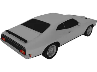 Ford Falcon XA GT 3D Model