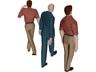 People Collection 3D Model