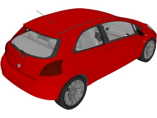 Toyota Yaris 3D Model