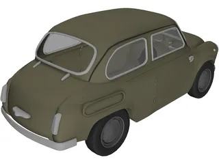 ZAZ 965 (1960) 3D Model