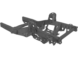 GMT360 Front Frame Assembly 3D Model