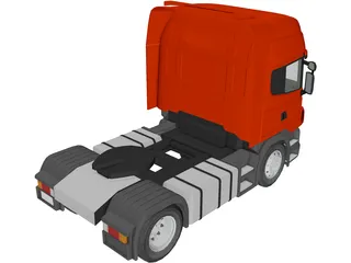 Scania P380 3D Model