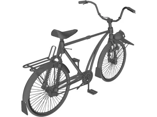 Bike 3D Model