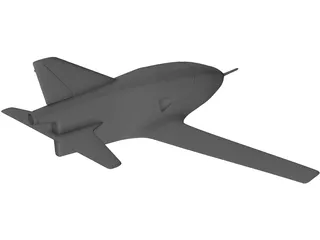 Bede BD-5J Micro Jet 3D Model