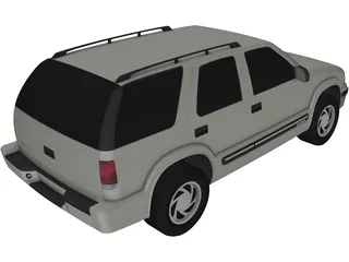 Chevrolet Blazer 4 door (2001) 3D Model