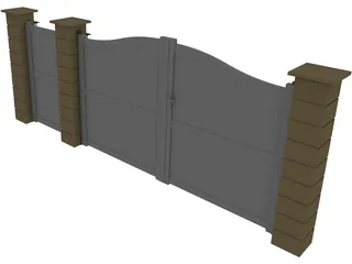 Gate 3D Model