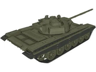 T-72 Ural 3D Model