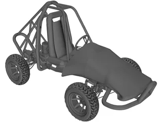 Buggy Dunes 3D Model