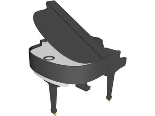 Piano 3D Model