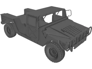 Hummer H2 3D Model