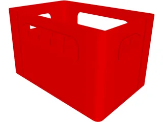 Crate 3D Model