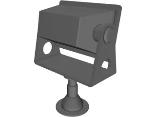 Halogen Floodlight 3D Model