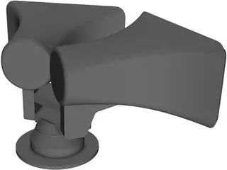 Loudhailer Horn Type 3D Model