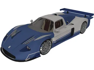 Maserati MC12 3D Model