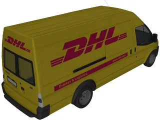 Ford Transit Jumbo 3D Model