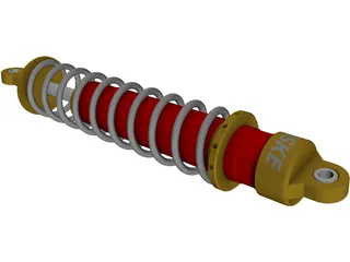 Shocks Penske 7500 Series 3D Model