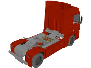 MAN TGA 3D Model