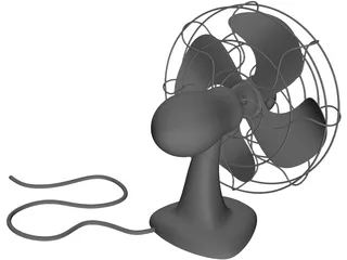 Old Fan 3D Model