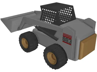 Bobcat 883 3D Model