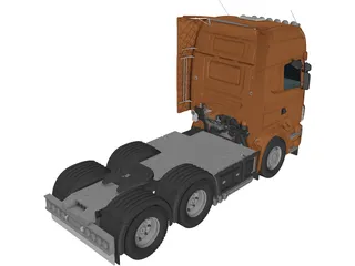 Scania R620 3D Model