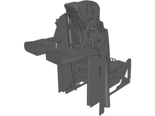 Ejection Seat 3D Model