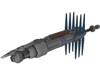 Babylon 5 Station 3D Model