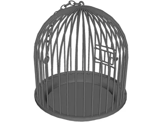 Bird Cage 3D Model