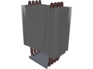 Xigmatek HDT-SD964 Cooler 3D Model