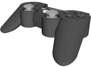 Playstation 3 Controller 3D Model
