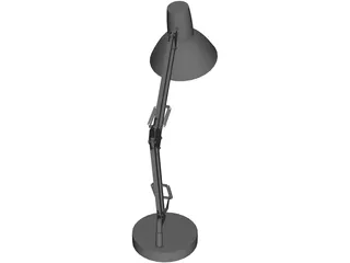 Helix Articulating Desk Lamp 3D Model