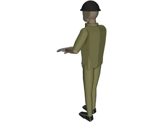 Human Operator 3D Model