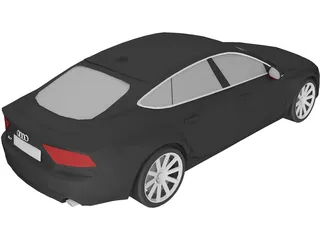 Audi A7 Sportback 3D Model