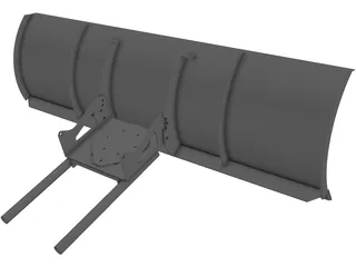 ATV Plow 3D Model