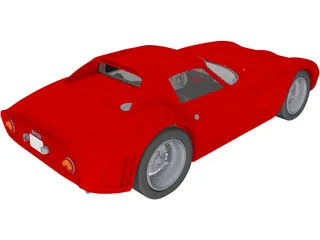 Ferrari GTO 3D Model