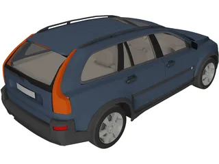 Volvo XC90 3D Model