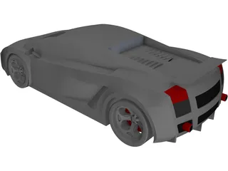 Lamborghini Gallardo 3D Model