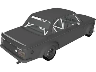 BMW 2002 Turbo (1973) 3D Model