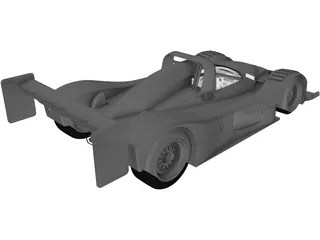 Ferrari 12 333SP 3D Model