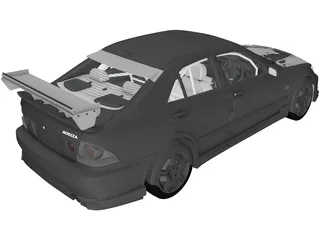 Toyota Altezza (2004) 3D Model