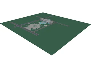 Central City Building 3D Model