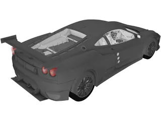 Ferrari F430 GT (2008) 3D Model