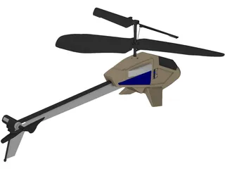 Picco Z RC Helicopter 3D Model